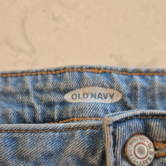 Old Navy Classic Blue Wide Leg Jeans - Picture 2 of 6